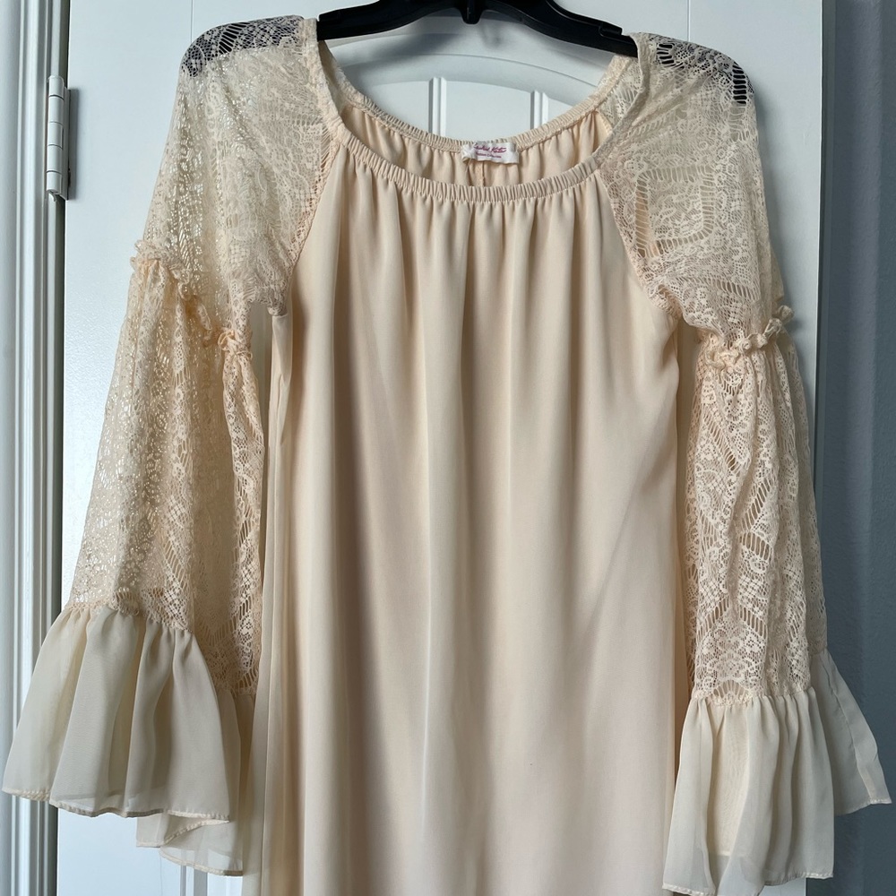 Cream dress